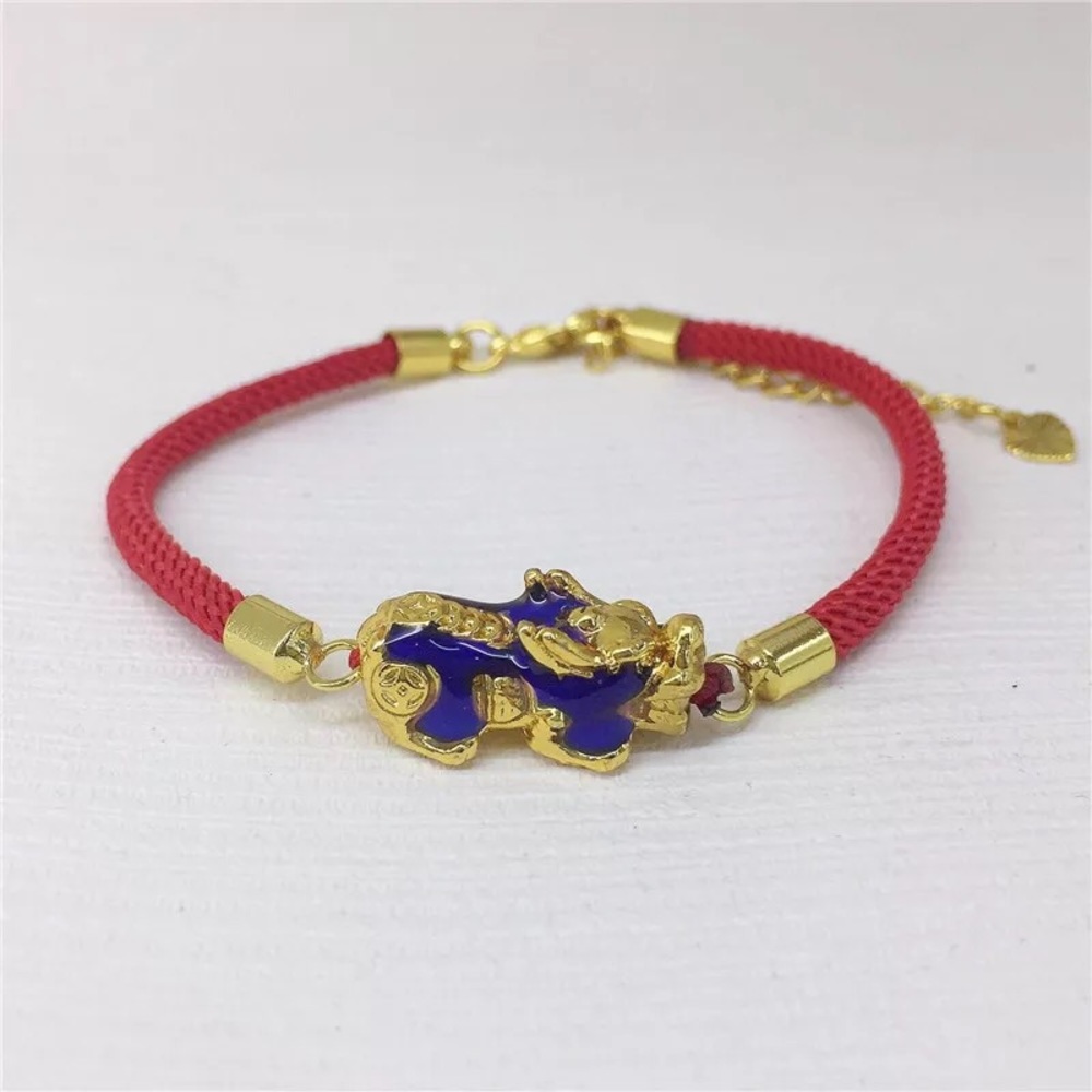 Adjustable Charm Lucky Red Rope Pixiu Bracelets
